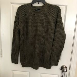 Dark green sweater